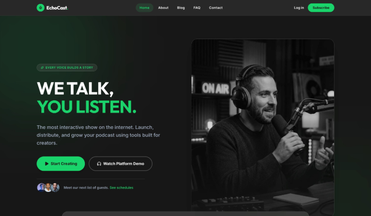 Echocast Media Preview